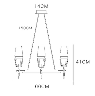 Gold Pendant Light – Modern Opal Glass Chandelier With Warm Ambient Lighting