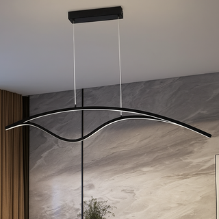 Nordic Chandelier – Modern Lighting Metal Fixture with Soft Ambient Glow