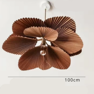 Wabi-Sabi Pendant Light – Handcrafted Hanging Light With Soft Ambient Lighting