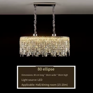 Contemporary Pendant Light – Modern Chandelier with Fluorescent Rings & Elegant Glow
