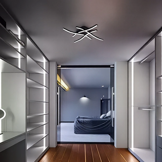 Ceiling Light – Modern Design with Integrated LED & Gold Finish Lighting