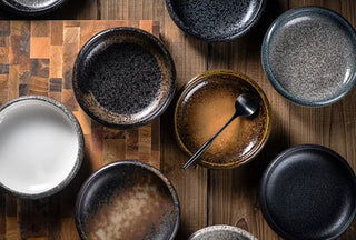 Korean Kiln-Glaze Ceramic Plate-Bowl – 15.2 cm