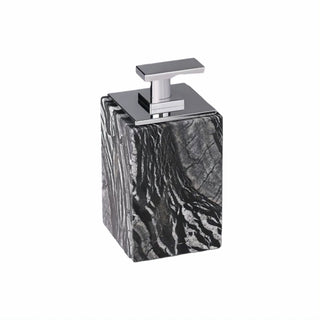 marble bathroom accessories elegant soap dispensers soap trays set close-up