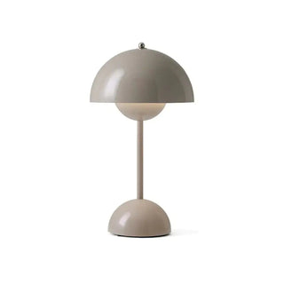 Flowerpot cordless table lamp — touch dimmer USB rechargeable