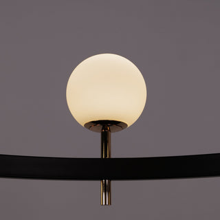 Contemporary Chandelier – Modern Pendant Light with Adjustable Height & 3000K Warm Light