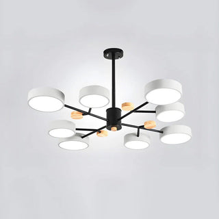 Modern chandelier acrylic pendant – LED ceiling light, bedroom