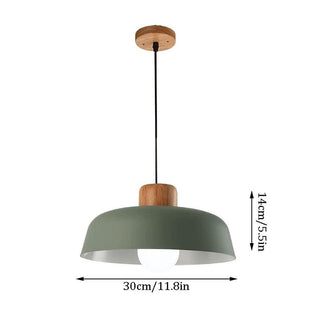 Suspension nordique – Petite suspension minimaliste en aluminium teinté pour salle à manger