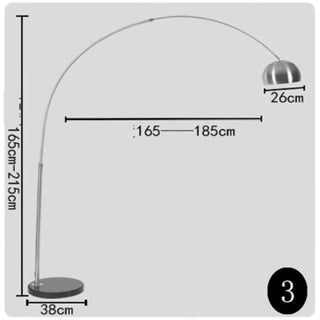 SILVER silver floor lamp – polished metallic finish detail