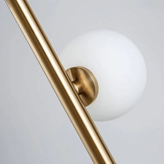 BALL 9-light ball floor lamp – close-up of globe lights