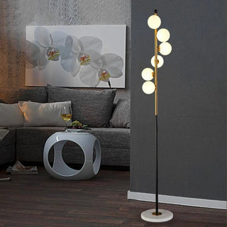 BOOL ball floor lamp on stand – minimalist full view