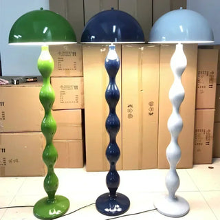 Nordic Mushroom LED floor lamp – room ambiance view