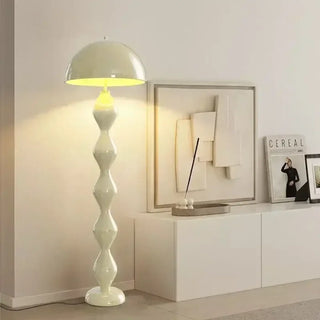 Nordic Mushroom LED floor lamp – green colorway