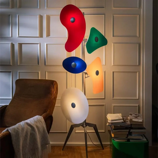 DRUTIS modern artistic colorful floor lamp – full view