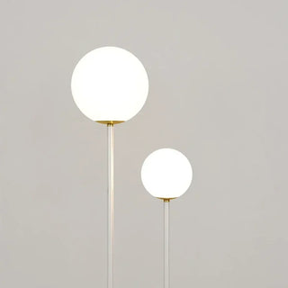 HUPON dual-globe floor lamp – spherical light composition