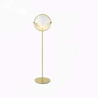 MIROR chrome floor lamp – full-height floor lamp view
