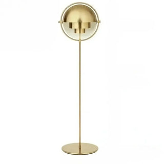 MIROR chrome spherical lamp – floor lamp base detail