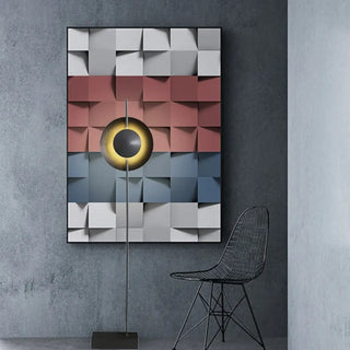DISSY contemporary floor lamp – in modern living room