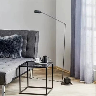 CALSE architect-style floor lamp – head detail close-up