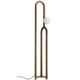 KALIRAN contemporary globe lamp – elegant profile view
