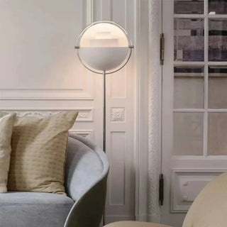 TYTIE Gold Black Metal Designer Floor Lamp - two-tone detail