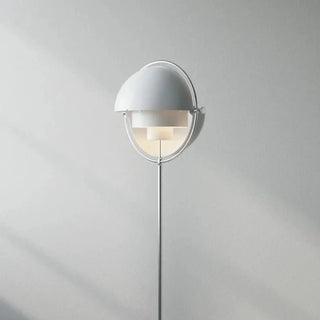 TYTIE designer floor lamp – gold black accent lifestyle view
