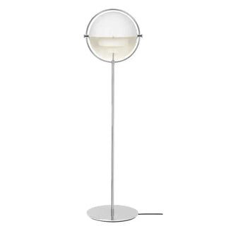 TYTIE Gold Black Metal Designer Floor Lamp - statement view