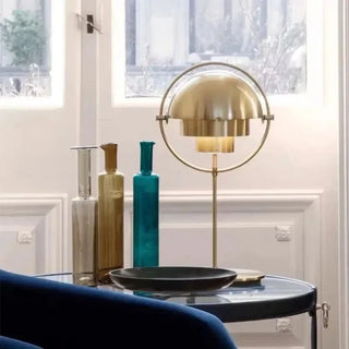 TYTIE Gold Black Metal Designer Floor Lamp - lifestyle penthouse