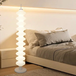 HORILE wavy floor lamp – luminescent wave detail