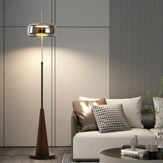 CHROBI retro floor lamp – ambient light in study
