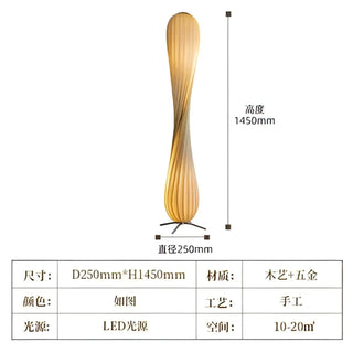 JAPANO Japanese lamp – slender body close-up