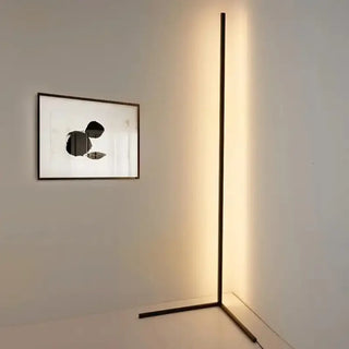 CYBER smart RGB LED floor lamp – full view with RGB lighting