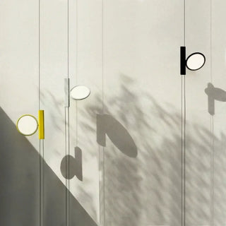LIFETIA minimalist lamp – disc shade applique detail