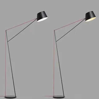 CALINE minimalist floor lamp – base and stem close-up