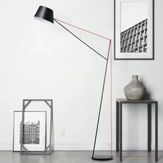 CALINE adjustable arm floor lamp – arm extended position
