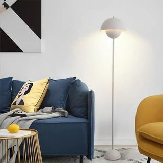 LEDIA mushroom floor lamp – white elegant version