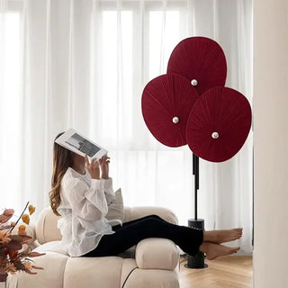MOIDY floor lamp – flower-shaped shade detail