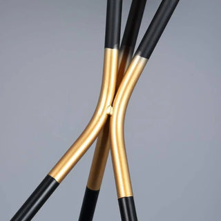 FOOT designer tripod lamp – metal base and structure detail