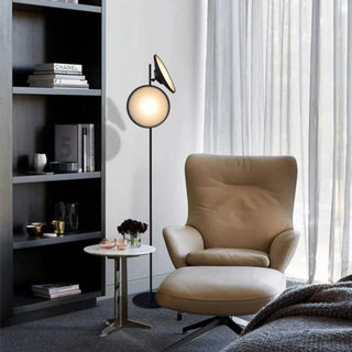 ORIU adjustable floor lamp – contemporary room view