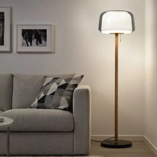 JIOOR transparent glass lamp – stem and shade profile