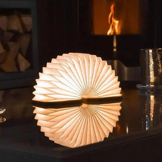 ACCORDION Sculptural Bedside Lamp - front view