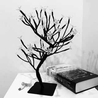 TREE Nature-Inspired Sculptural Bedside Lamp - ambient magical light
