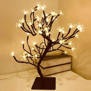 TREE Nature-Inspired Sculptural Bedside Lamp - front view