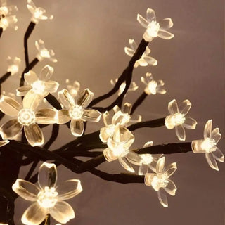 TREE Nature-Inspired Sculptural Bedside Lamp - in living room