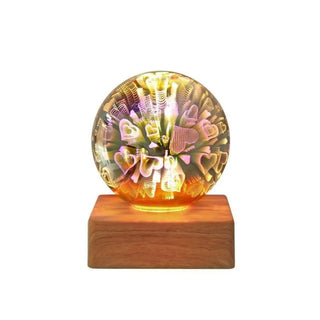 BOULA Spherical Opal Glass Table Lamp - Scandinavian interior