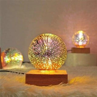 BOULA Spherical Opal Glass Table Lamp - ambient soft glow