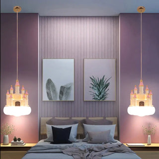 CIRIAS Castle-Inspired Children's Pendant Ceiling Light – view 2