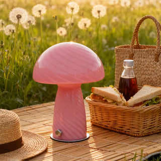 EUFORIA Nordic Mushroom Lamp - in Scandinavian bedroom