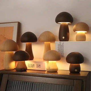 CHAMPOU Mushroom Bedside Lamp - nature-inspired lifestyle