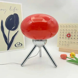 NORDOU Retro Mushroom Bedside Lamp – Vintage Iconic Design