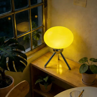 NORDOU Retro Mushroom Bedside Lamp – Vintage Iconic Design